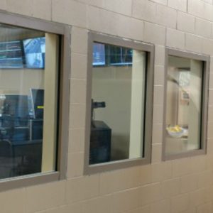 Противопожарное окно из металла / серия FRM922